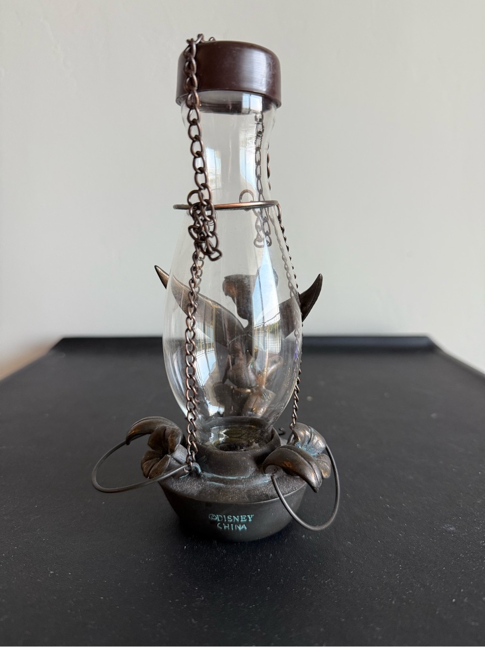 Bronze Tinkerbell Fairy hummingbird feeder - Picture 2 of 4